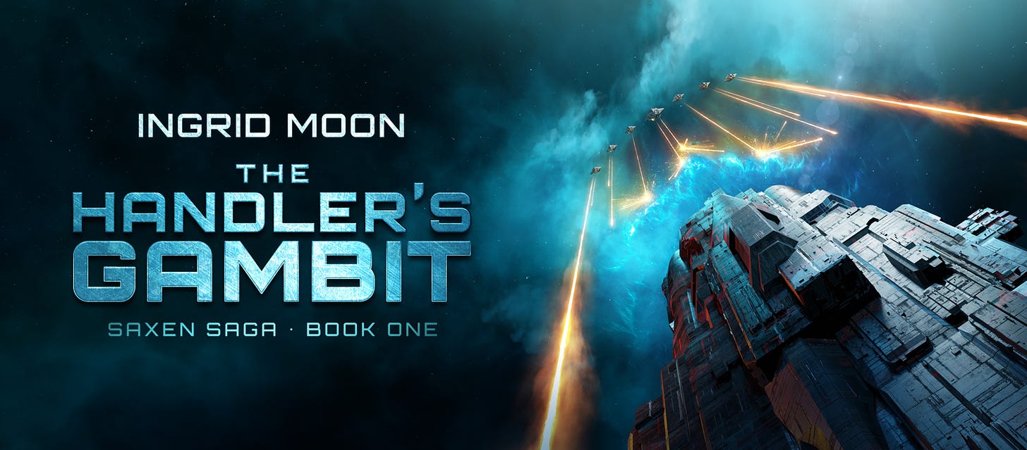 Banner for The Handler's Gambit novel