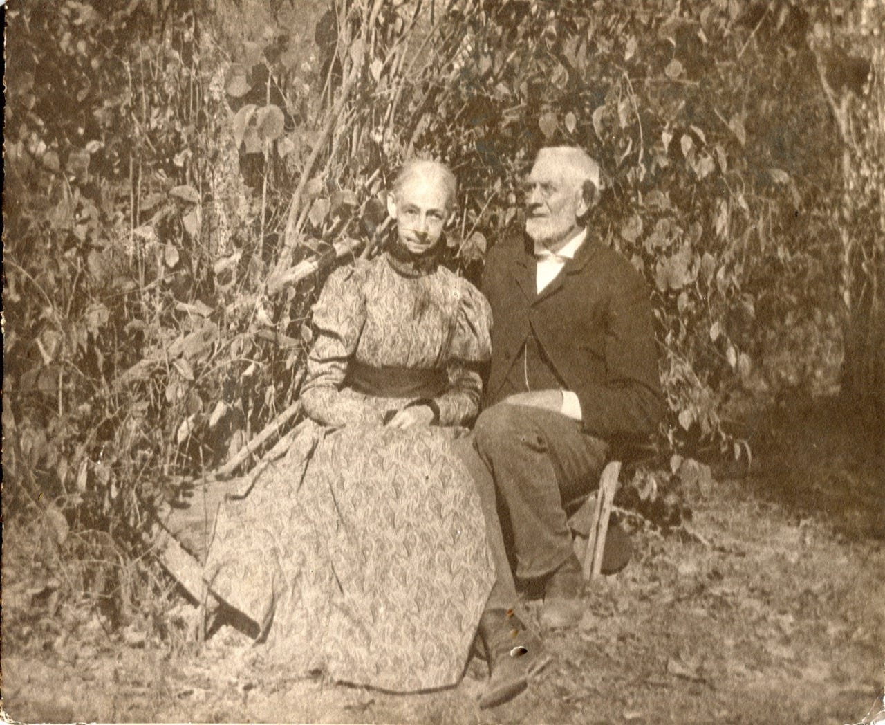 Isaac Parker and Hanna Newby | Harger Family Collection, all rights reserved.