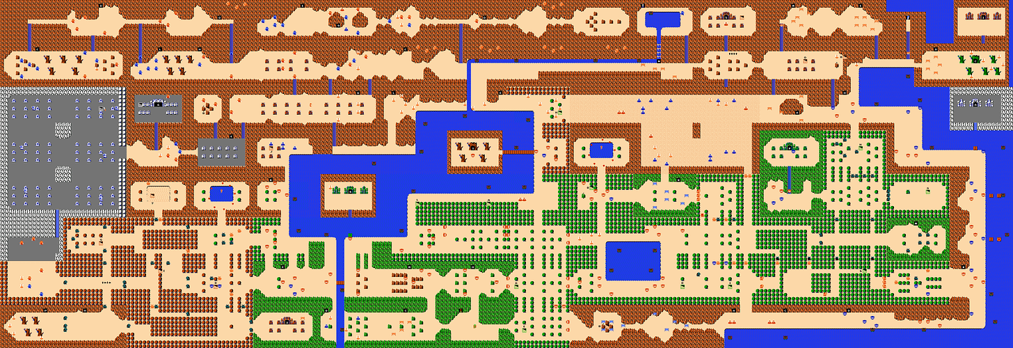 Legend of Zelda Maps - Ian-Albert.com