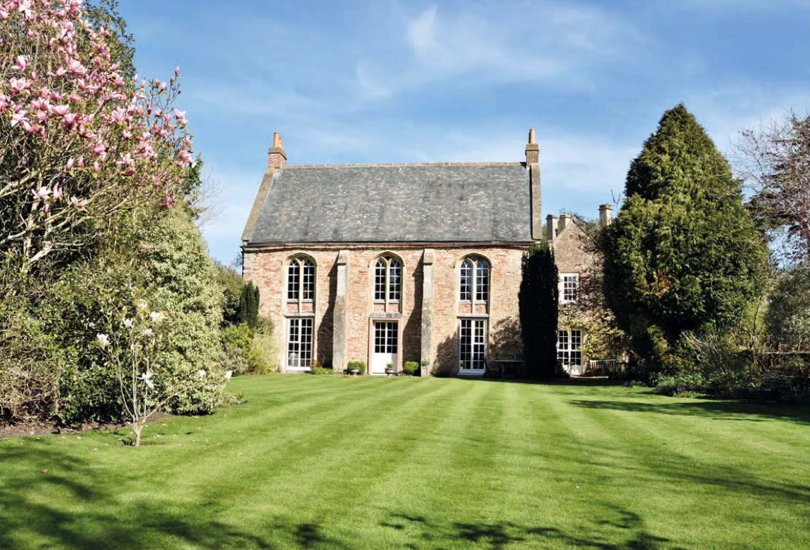 The south face of The Rib, childhood home of Elizabeth Goudge.