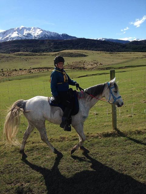 Lyn and Fea at the Mt Somers Ride.