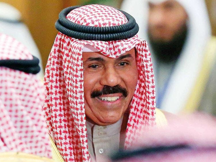 Ahmad Nawaf Al-Ahmad Al-Sabah on kuwaitilainen poliitikko ja sotilasvirkamies, joka on toiminut Kuwaitin pääministerinä heinäkuusta 2022 lähtien. Hän on Kuwaitin nykyisen emiirin Nawaf Al-Ahmad Al-Jaber Al-Sabahin vanhin poika.