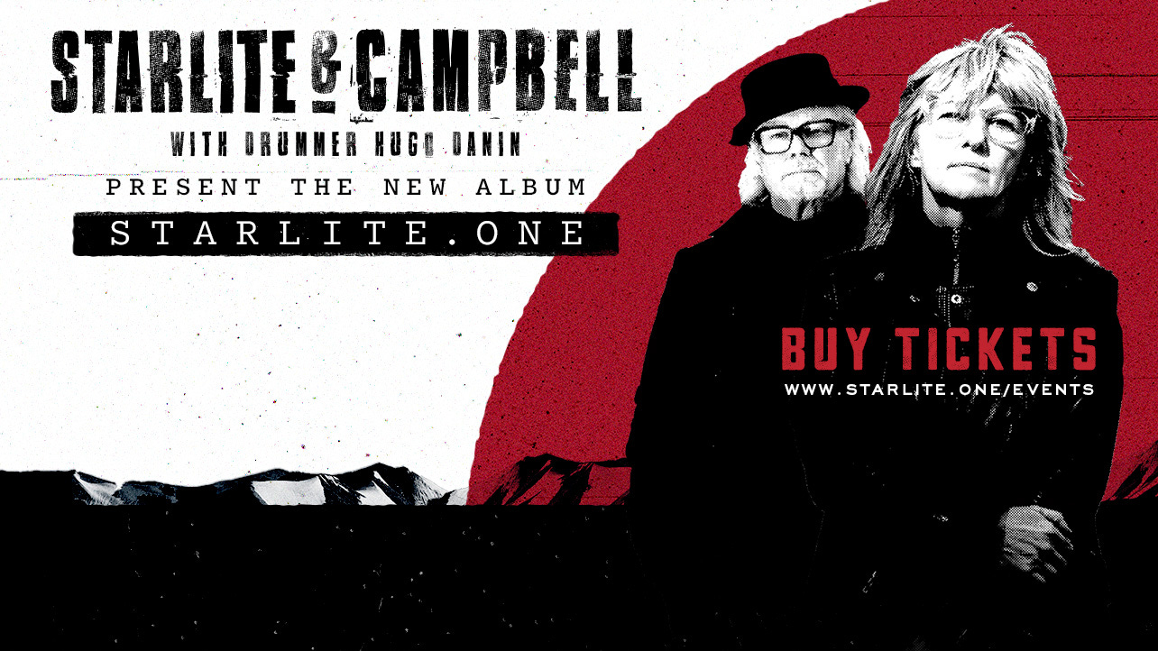 Starlite & Campbell tour poster