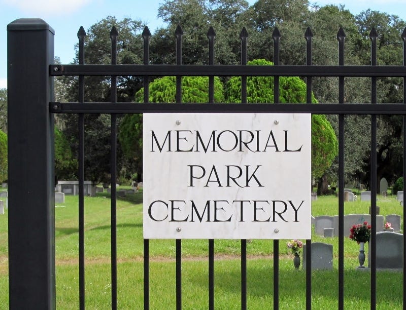 Memorial Park Cemetery in Tampa, Florida - Find a Grave Cemetery