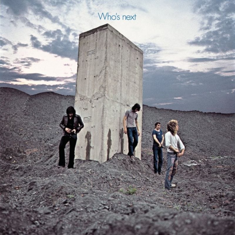 Cover image of the LP 'Who's Next' by The Who