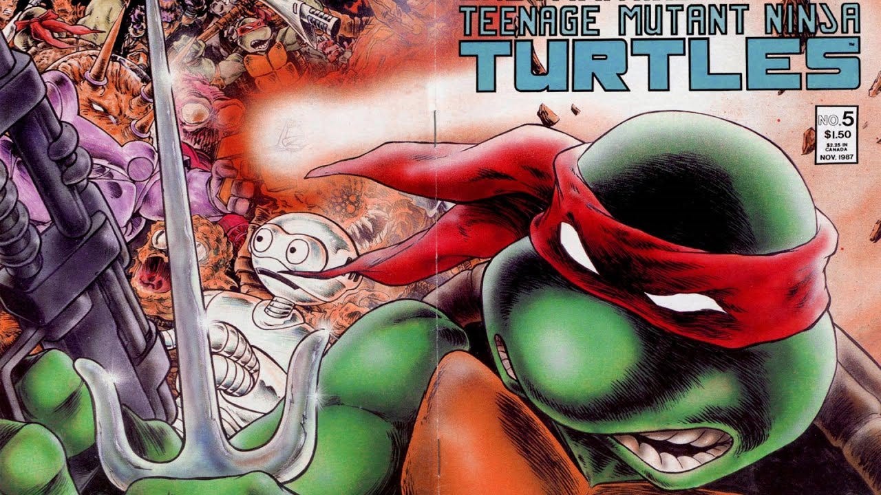 Teenage Mutant Ninja Turtles #5 (1984 Comic) - YouTube