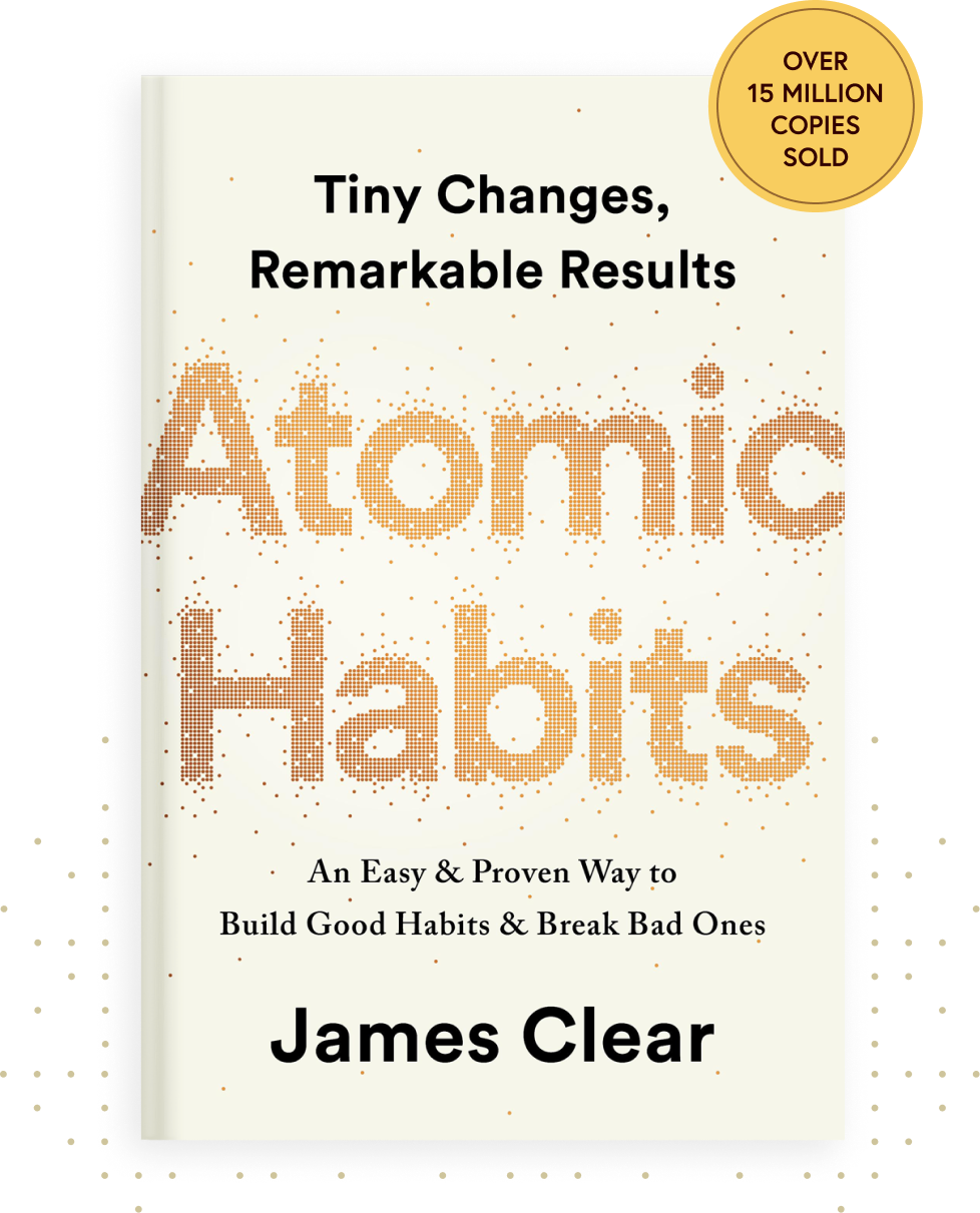 Atomic Habits by James Clear book cover