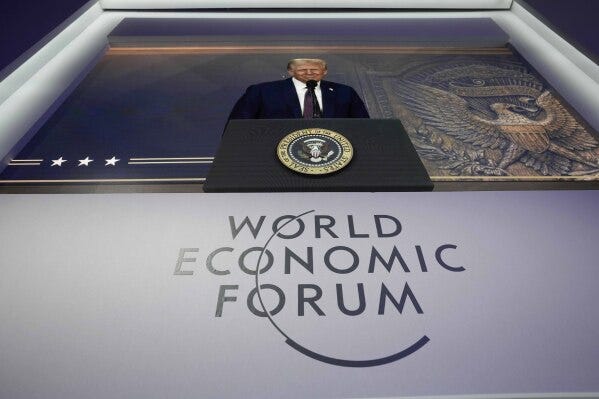 Davos 2025: Trump leaves an impression with his video address to the World  Economic Forum | AP News