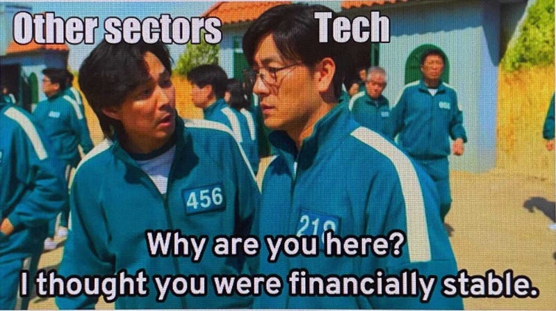 Googlers Post Layoff Memes to Express Anxiety Over Tech Industry Cuts