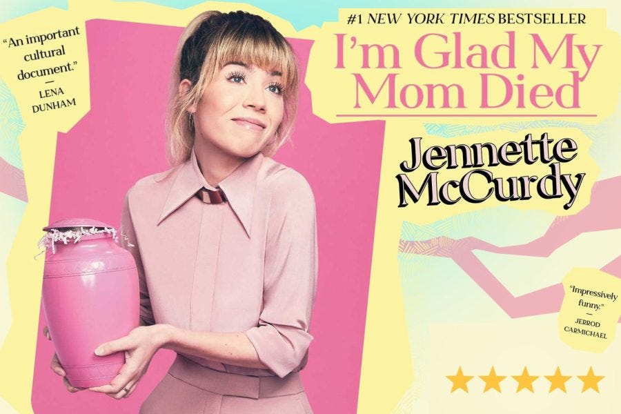 Jennette McCurdy's “I'm Glad My Mom Died”: An essential read – The Black  and White