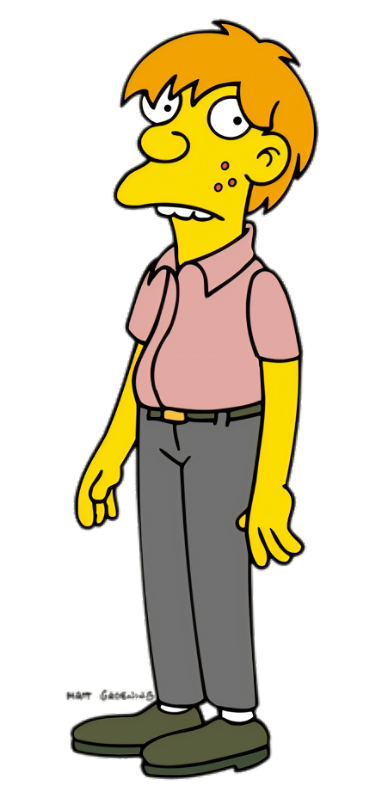 Squeaky-voiced teen - Wikisimpsons, the Simpsons Wiki