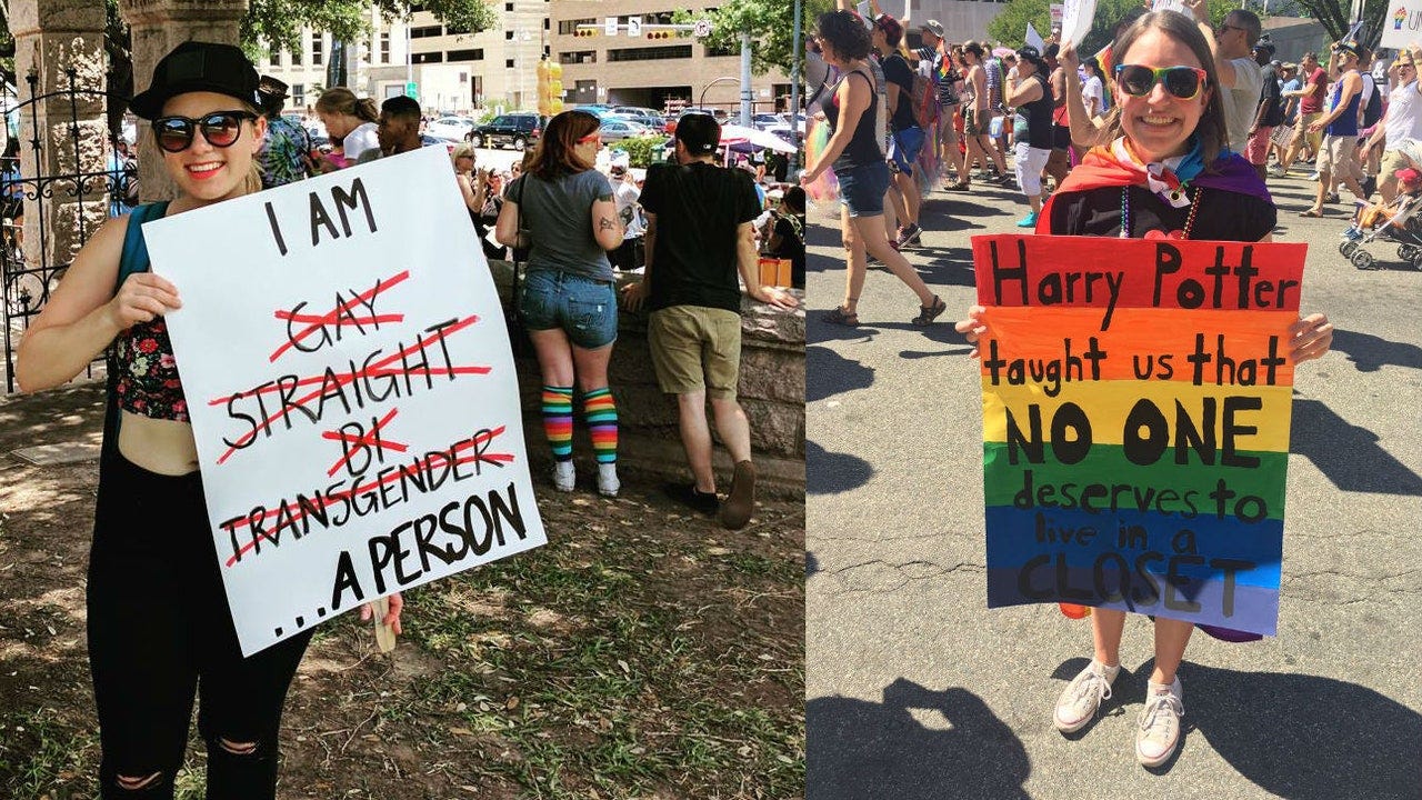 36 of the Best Signs From the Equality Marches | Glamour