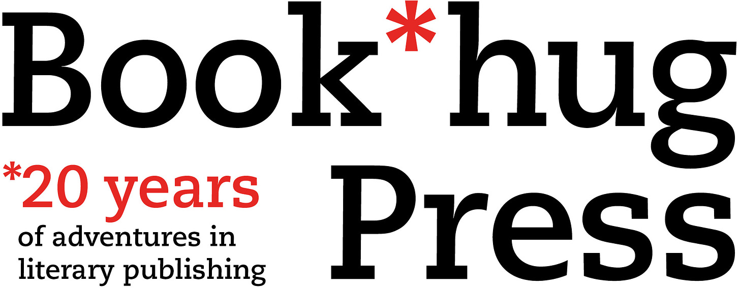 Book*hug Press: 20 years of adventures in literary publishing