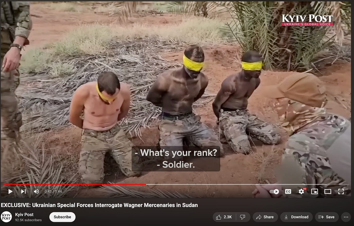 Ukraine’s Message to Wagner Group Delivered in Mali