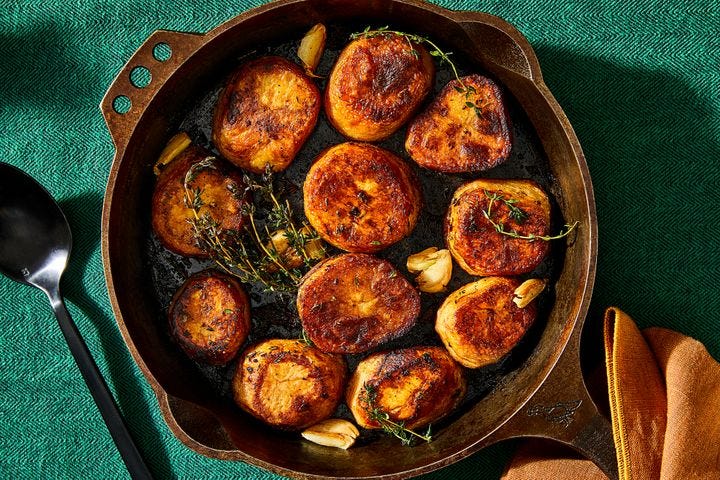 Duck Fat Fried Potatoes