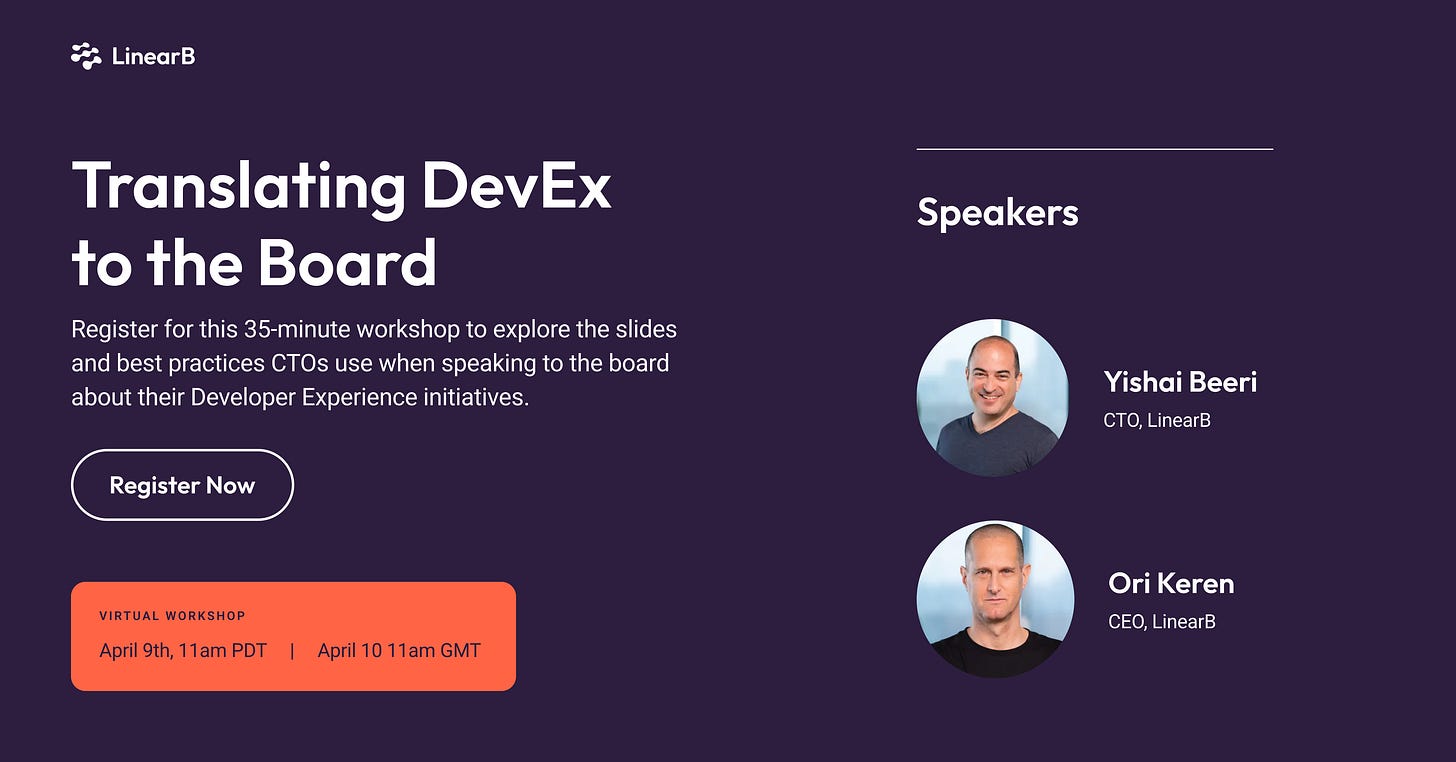 Translating DevEx to the Board