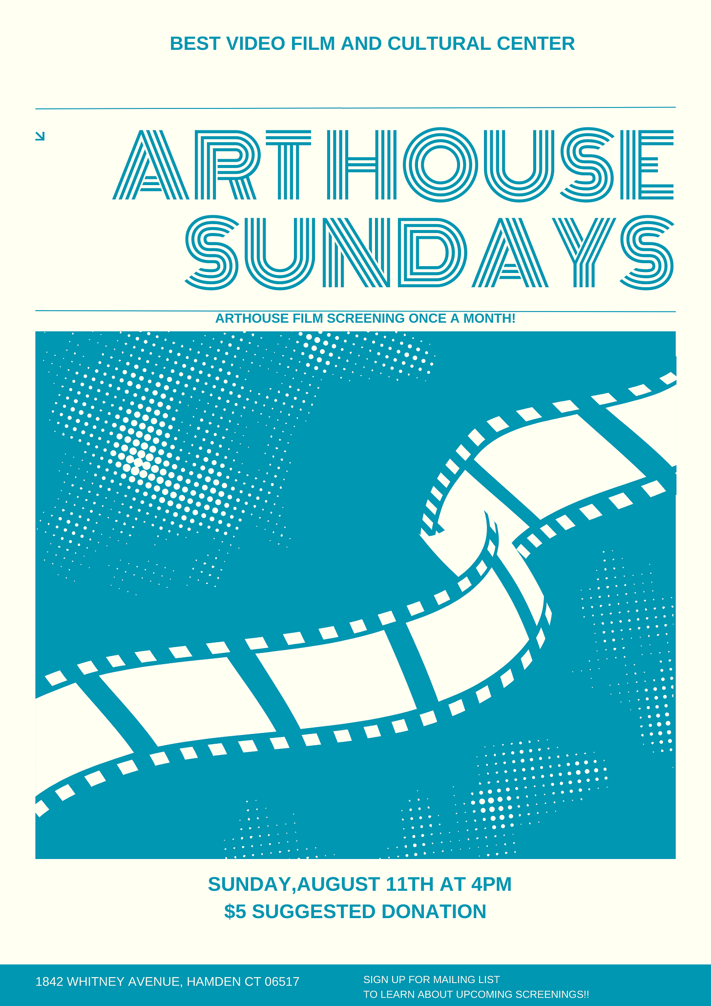 ArtHouse Cinema Sunday 