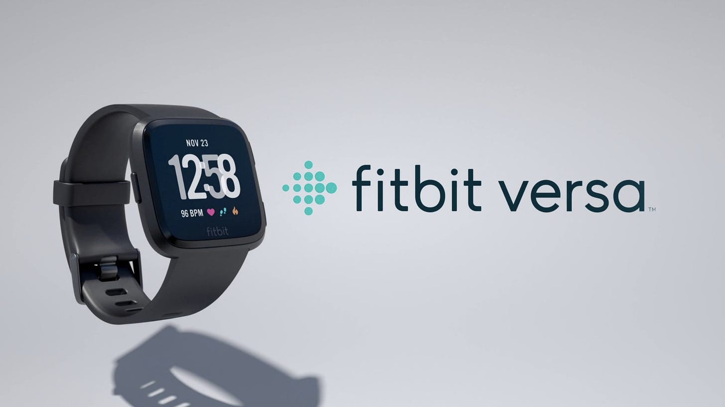 fitbit versa watch 2019 hottest fitness products