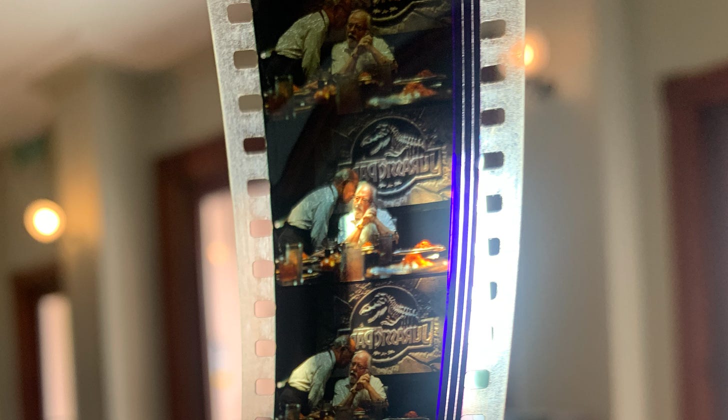 Jurassic Park on 35mm