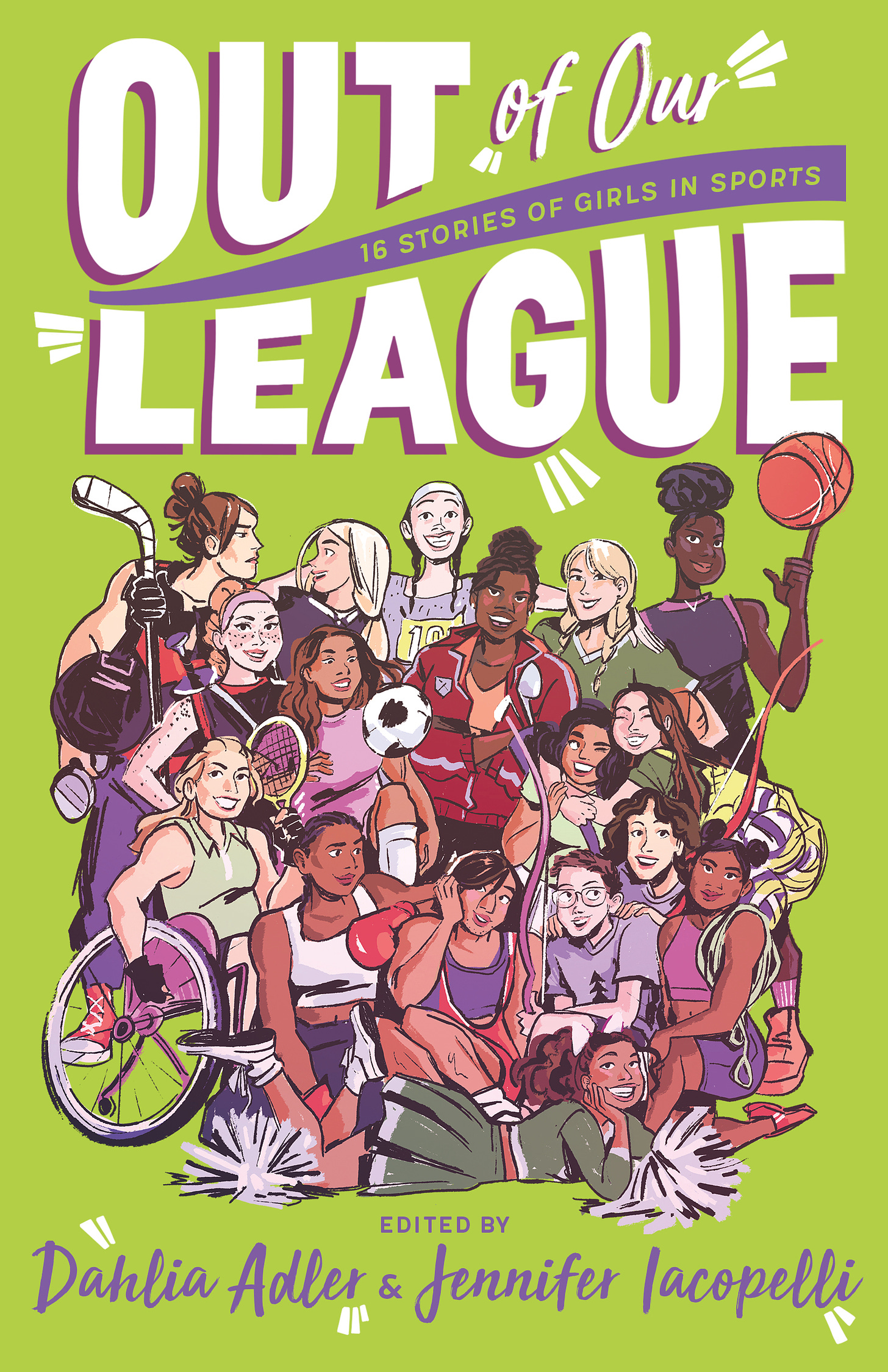 Out of Our League: 16 Stories of Girls in Sports by Dahlia Adler | Goodreads