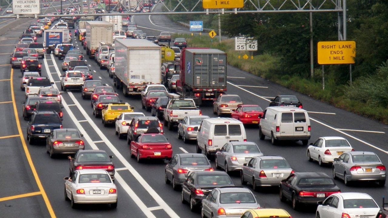 Long Island Expressway, near Melville, Long Island