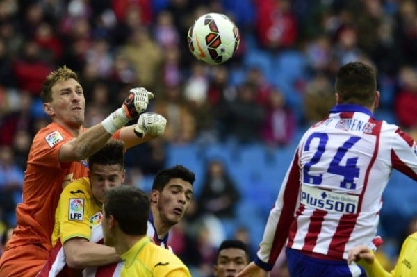 atletico madrid beats getafe la liga 2015