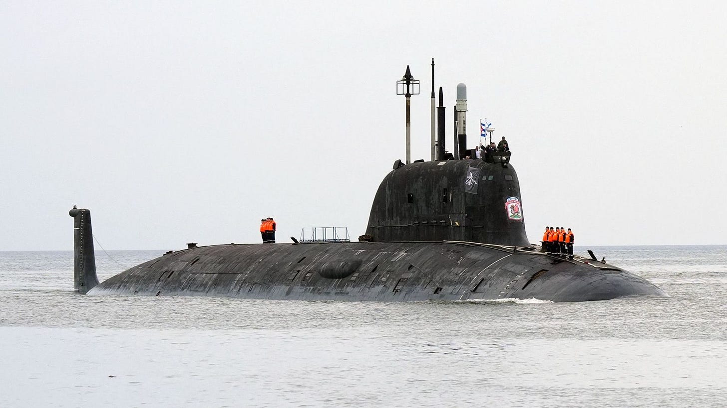 Russian submarine spotted near West coast of Scotland - BBC News