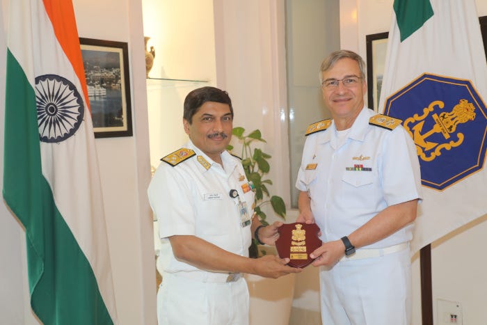 Visit of Brazilian Navy Delegation, 05 Sep 23 | Indian Navy