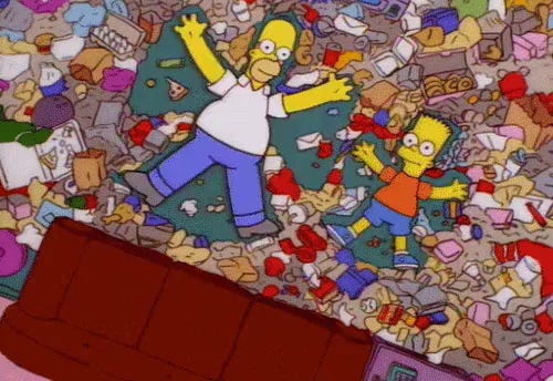 Trash Angels - Messy GIF - Messy The Simpsons Homer Simpson - Discover &  Share GIFs