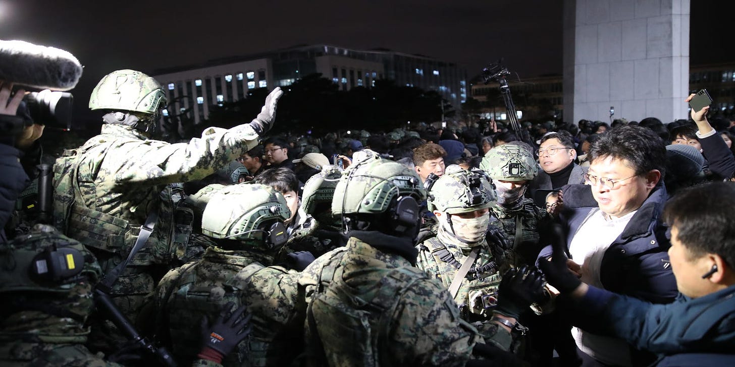 South Korea's President declares Martial Law then backs down: Nation reacts  to order