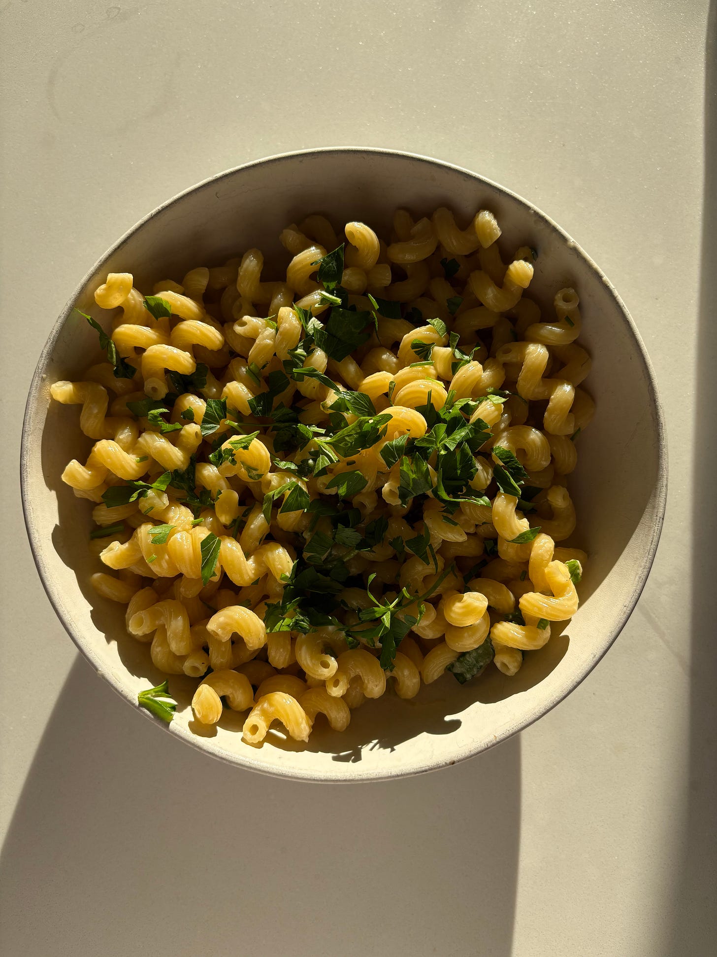 miso garlic butter pasta by Nicki Sekhar