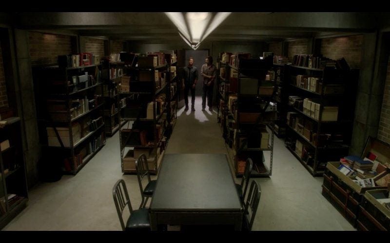 supernatural winchester brothers in men of letters archives thing