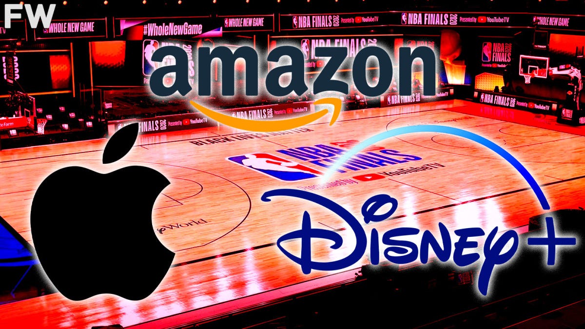 Apple, Amazon, And Disney Among Services Aiming To Ink Local NBA Broadcast  Contracts - Fadeaway World