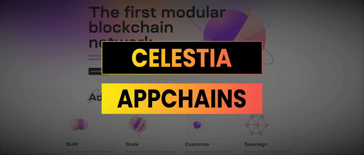 Celestia | Modular AppChains