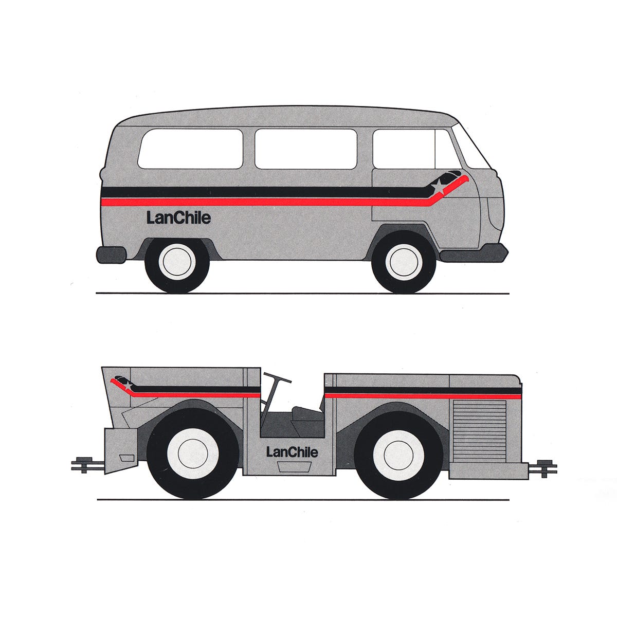LanChile ground equipment visualisations