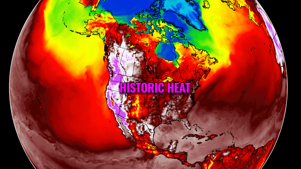 Millions to face the record-breaking heat dome over the Pacific ...