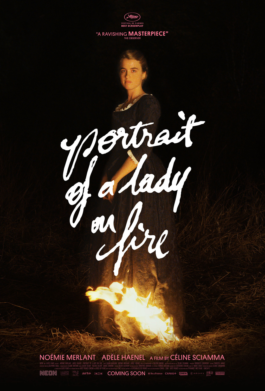 Extra Large Movie Poster Image for Portrait de la jeune fille en feu (#1 of 6)