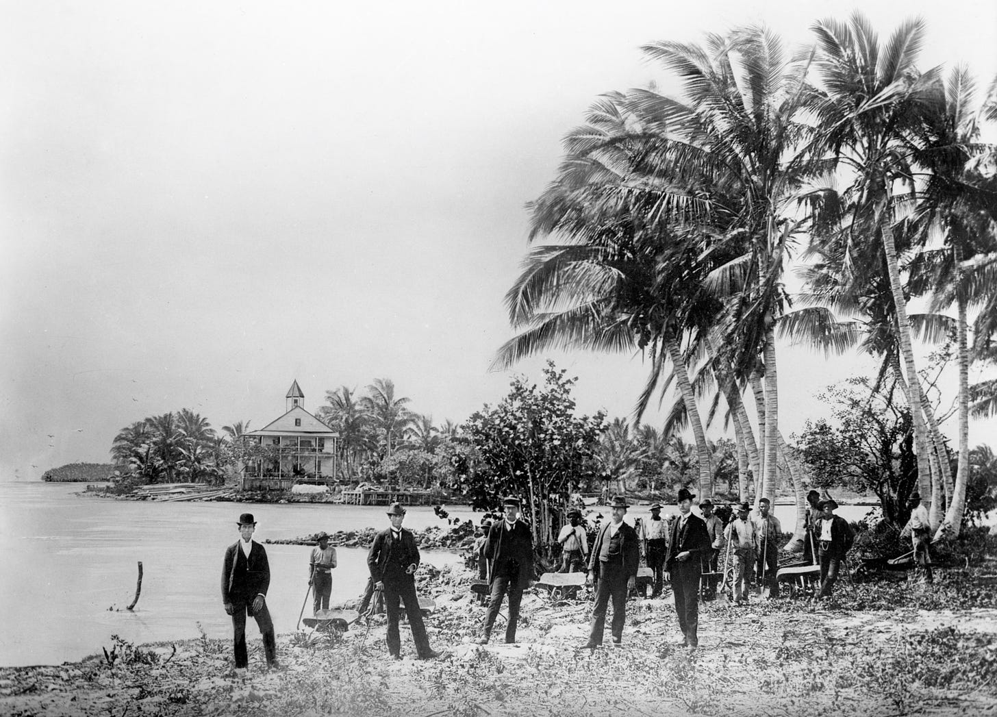 Figure 1: Groundbreaking for Royal Palm Hotel on March 15, 1896