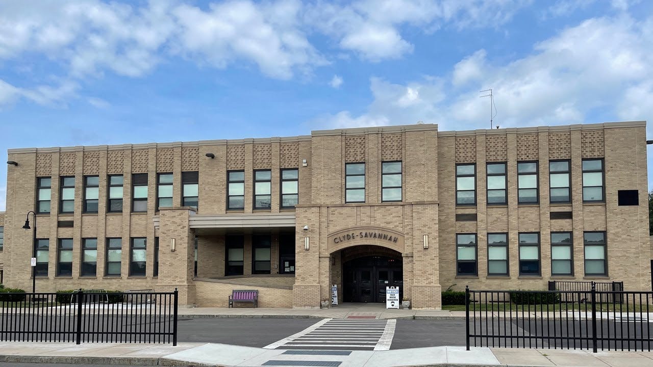 Clyde Savannah Jr. - Sr. High School new addition Tour - YouTube