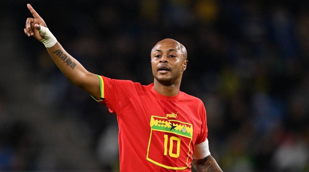 'He is in for what he means to the squad' - Chris Hughton on Andre Ayew -  MyJoyOnline