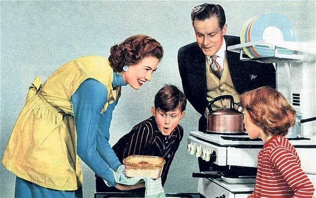 The ideal housewife as imagined by Nestle in the 1950s - Why we all need a housewife