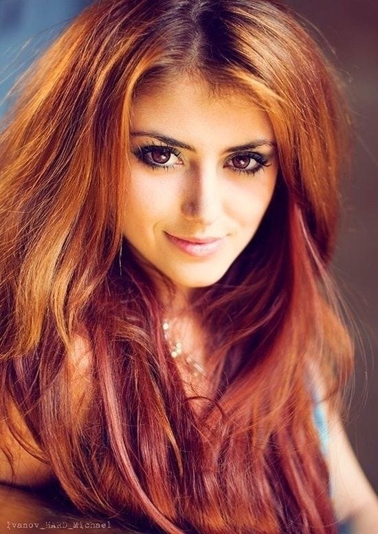 Picture of Julia Zabolotnikova | Her hair, Beautiful redhead, Redheads