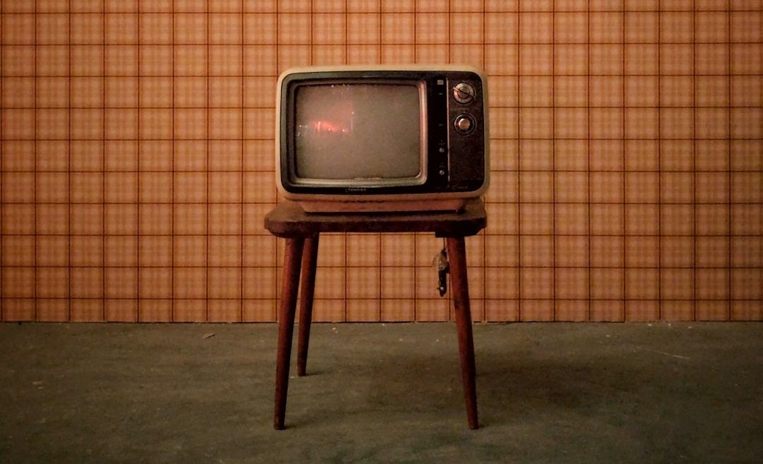 turned off black television turned off black television