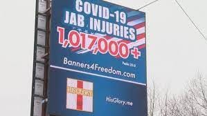 Tri-Cities billboards claim COVID-19 vaccine reactions are under reported |  WCYB
