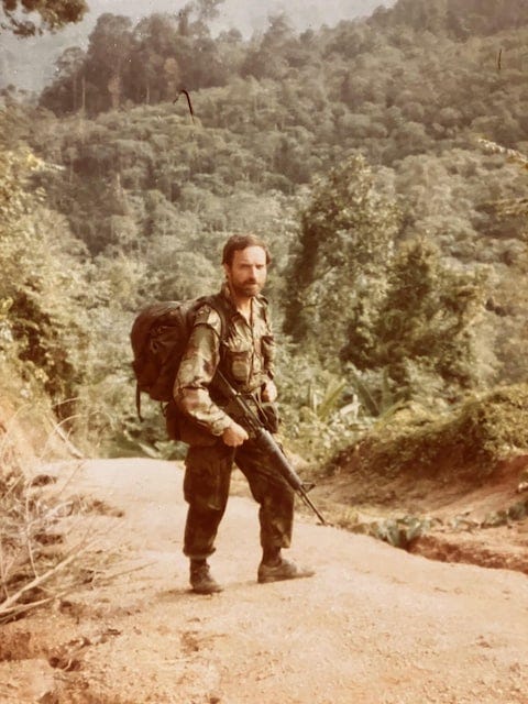 Bronco Lane training in Malaysia in 1983