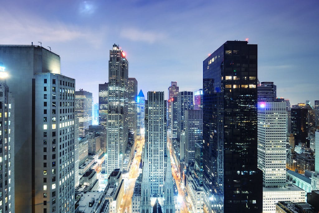 Midtown Manhattan at Night, New York City | Andrew Mace | Flickr