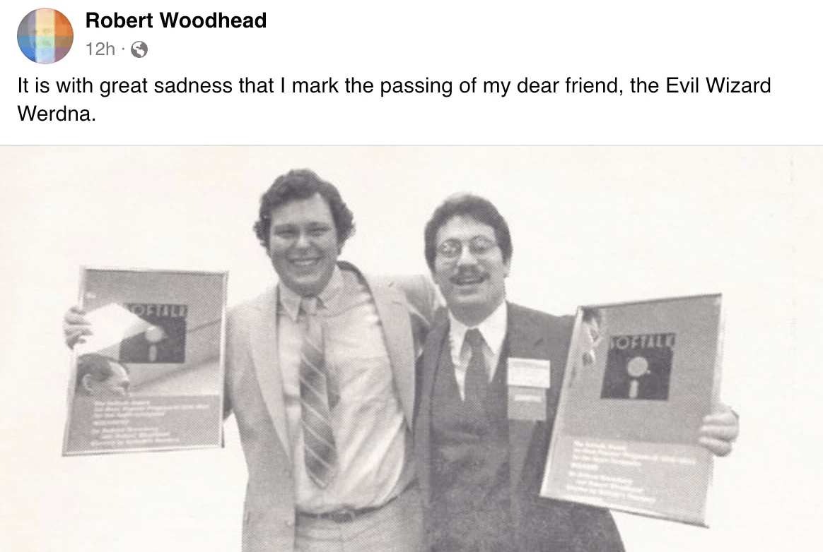 Screenshot: Robert Woodhead