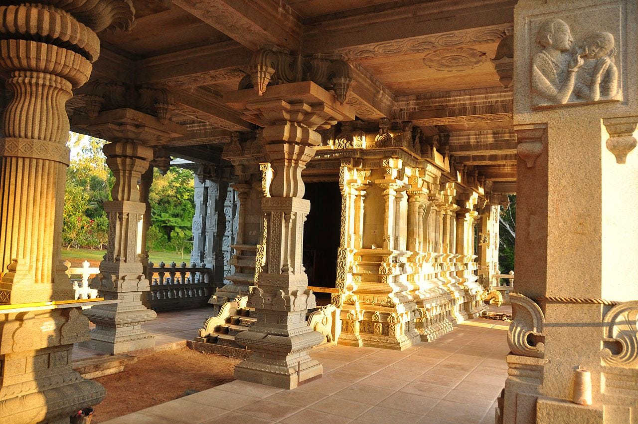 Inside the Temple