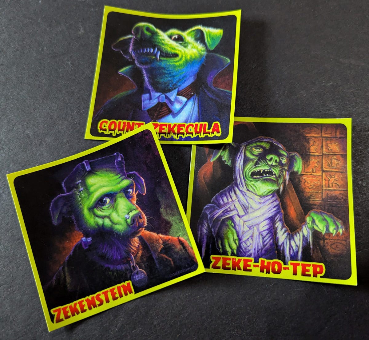 ZEKE MONSTER STICKER COLLECTION