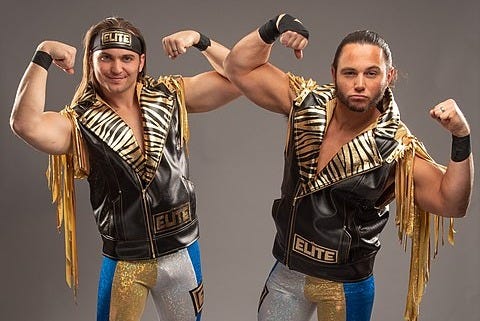 File:All Elite Wrestling Executive Vice Presidents - The Young Bucks; Nick & Matt Jackson.jpg